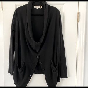 Black cashmere sweater size s